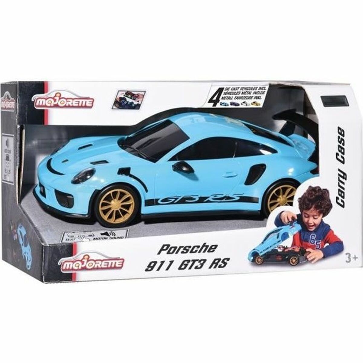 Action Figure Majorette [“Porsche Carry Case”]