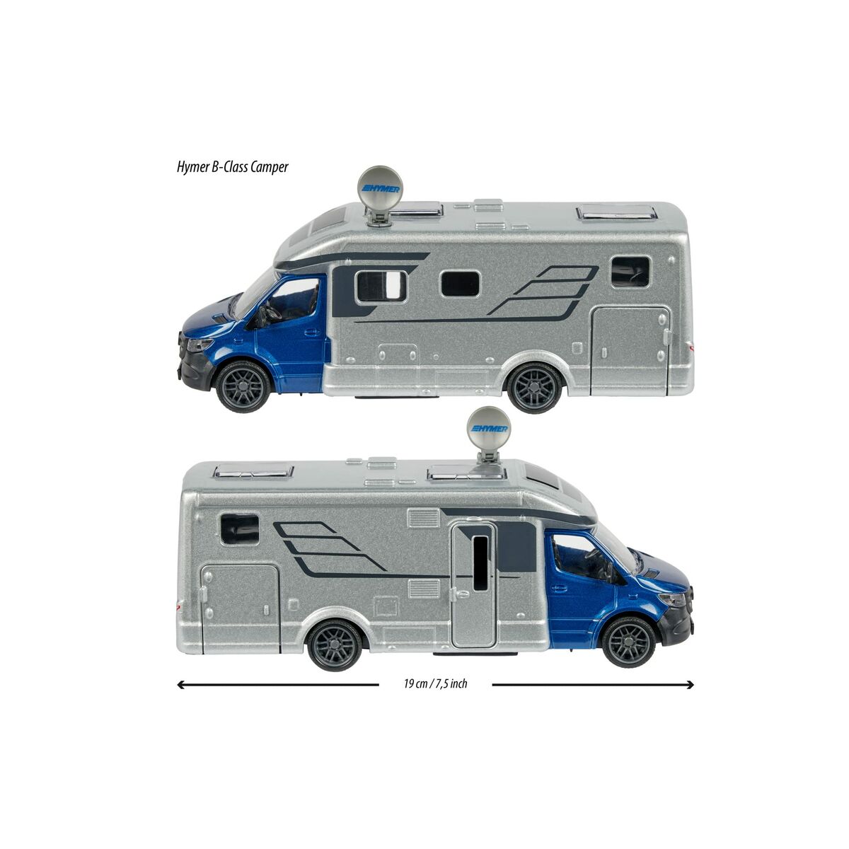 Motor caravan Majorette Camping Car Mercedes Grey Motor caravan Majorette Camping Car Mercedes Grey