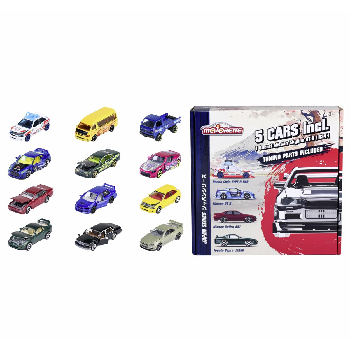 Playset Majorette Japan Bonus Series Box Set Playset Majorette Japan Bonus Series Box Set