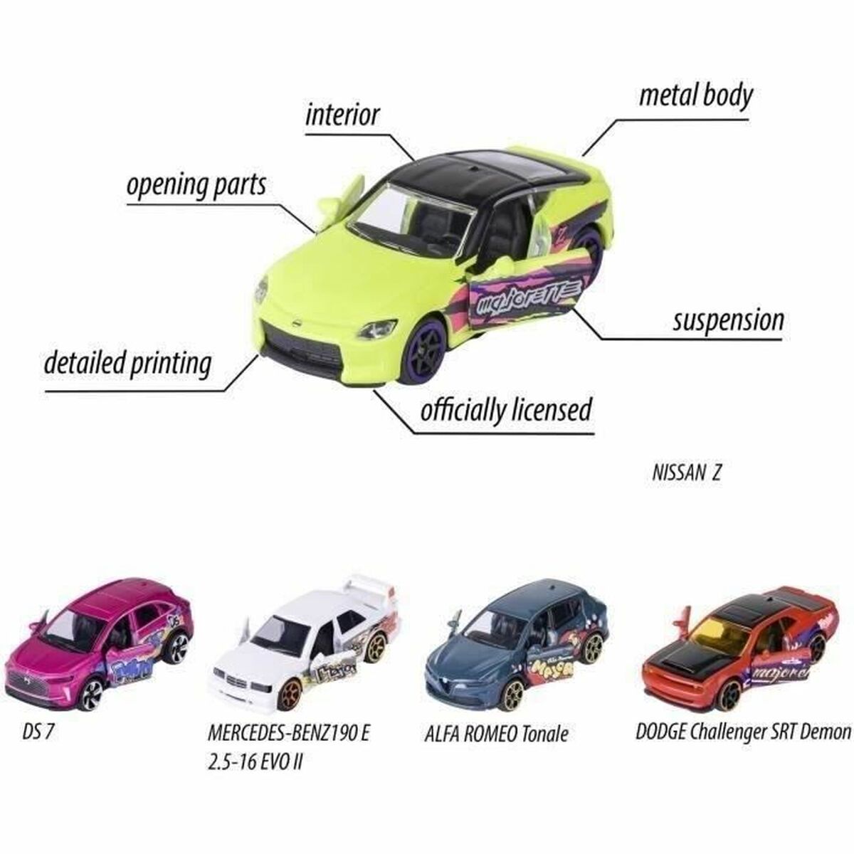 Set of cars Majorette SL 11