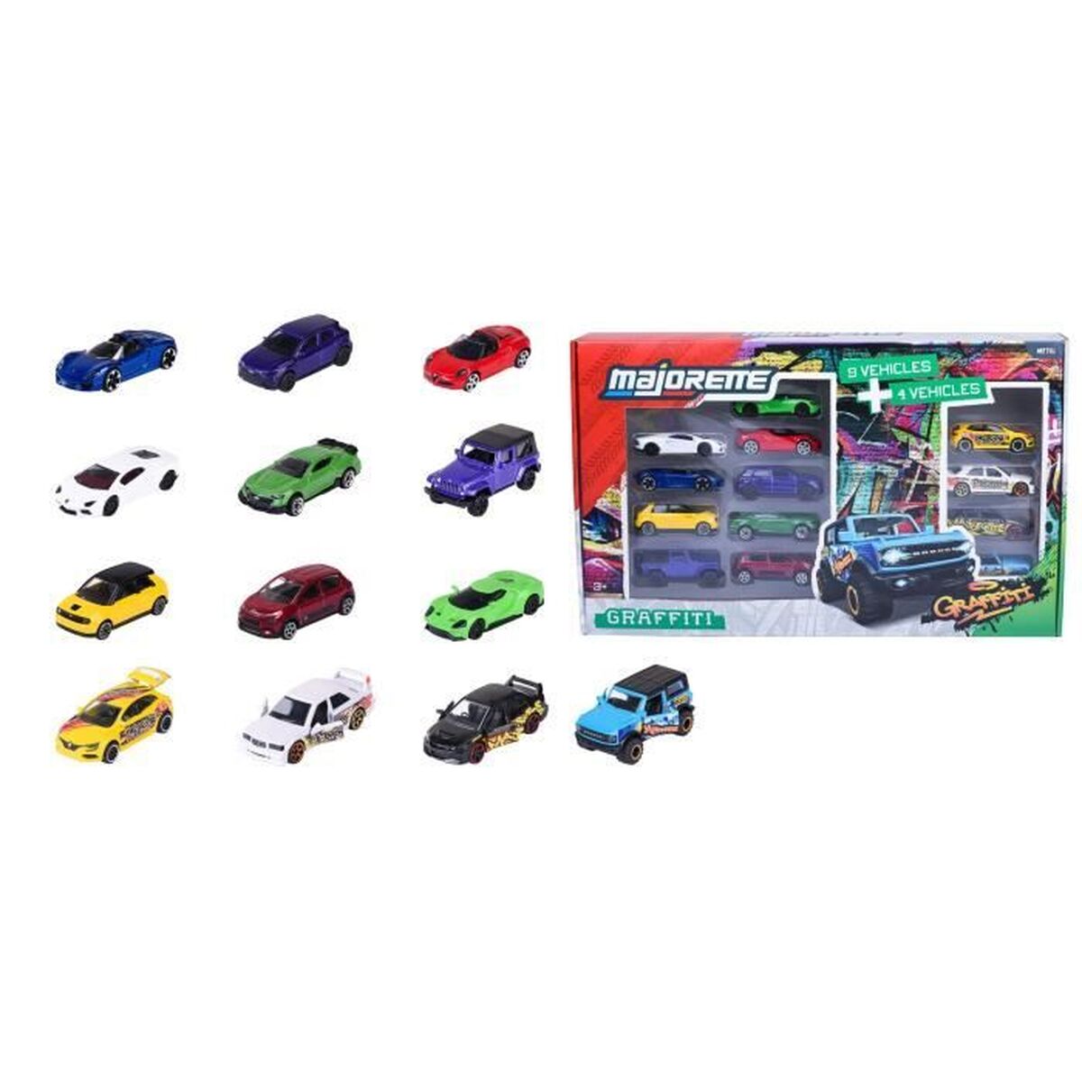 Car Smoby Multicolour (12 Units) Car Smoby Multicolour (12 Units)