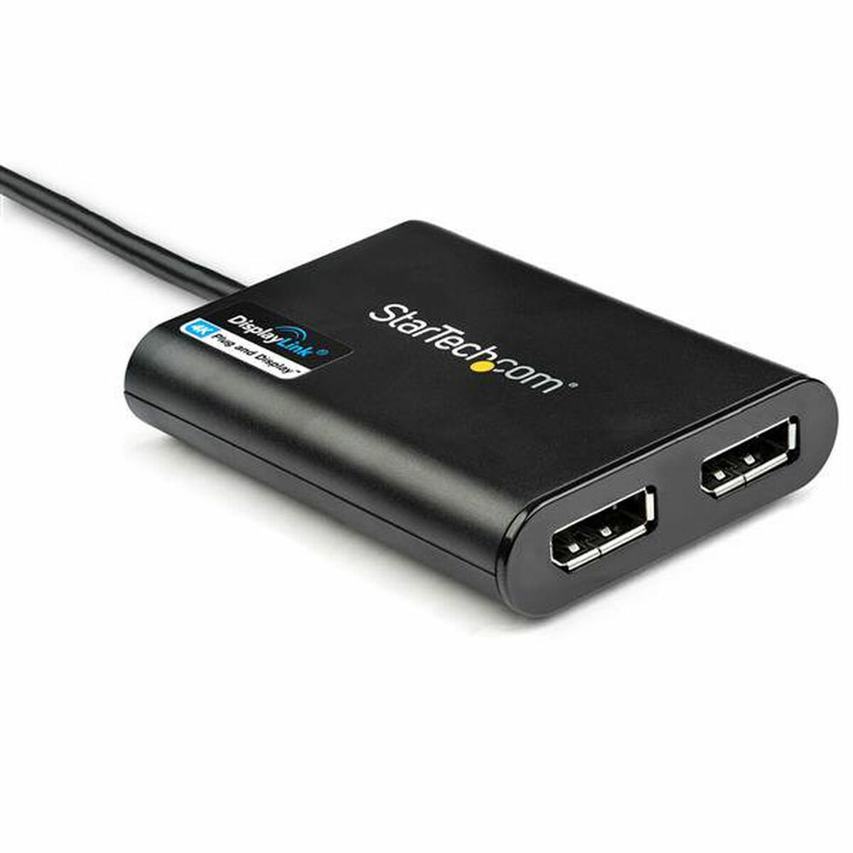 DisplayPort Cable USB 3.0 Startech USB32DP24K60 Black DisplayPort Cable USB 3.0 Startech USB32DP24K60 Black