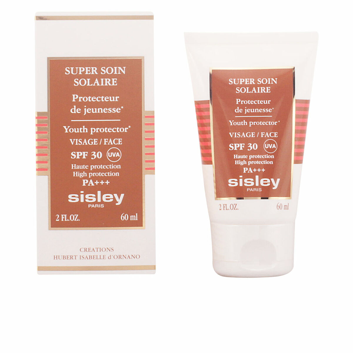 Facial Sun Cream Sisley Super Soin Solaire Visage Spf 30 60 ml