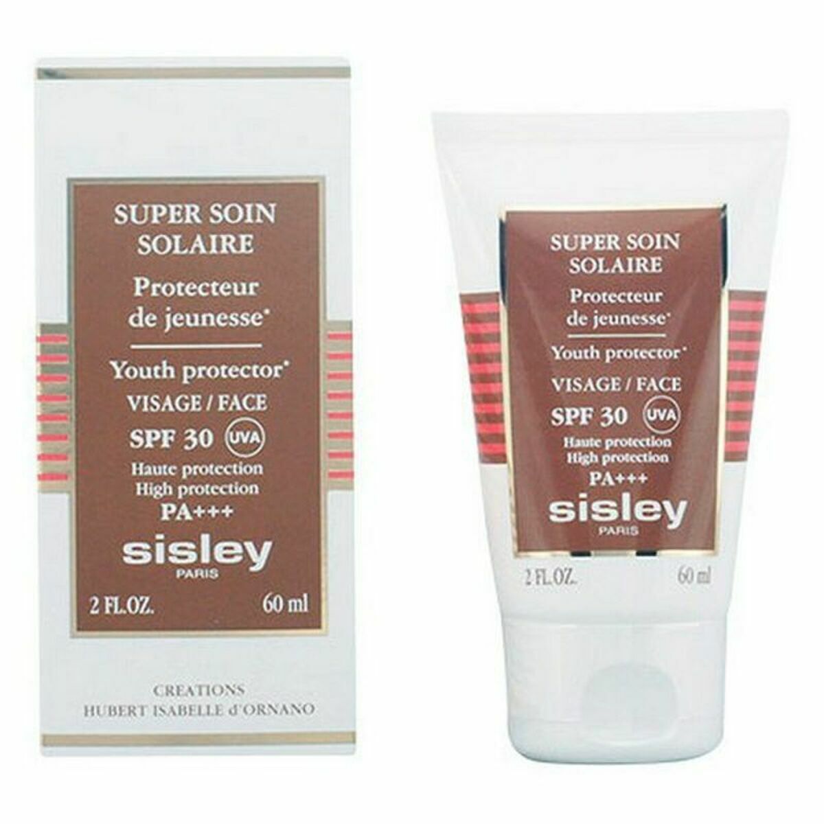 Facial Sun Cream Sisley Super Soin Solaire Visage Spf 30 60 ml