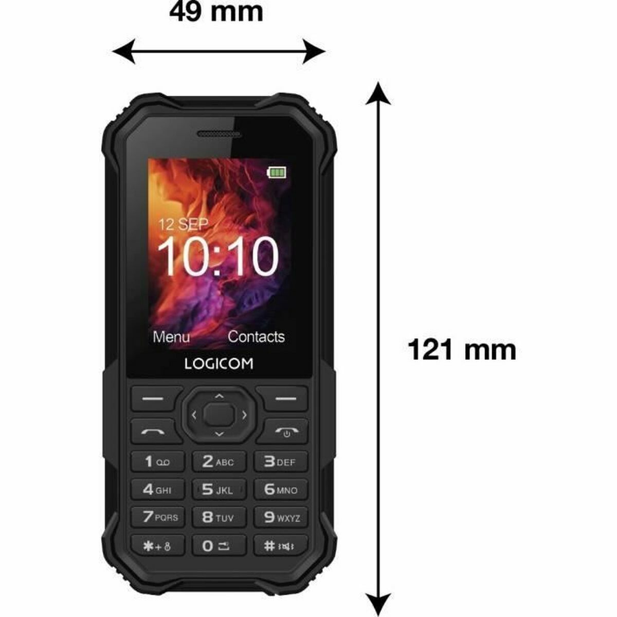 Mobile phone Logicom XTREM 40 Black 2.4″