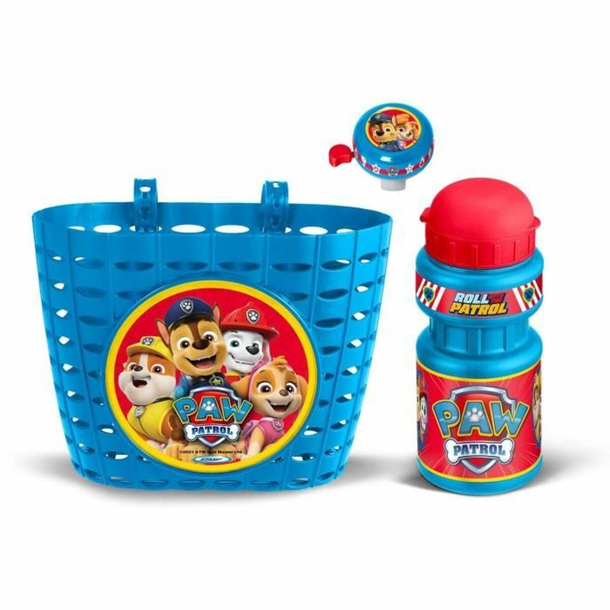 Accessories set The Paw Patrol Children’s Bike Blue Red 3 Pieces