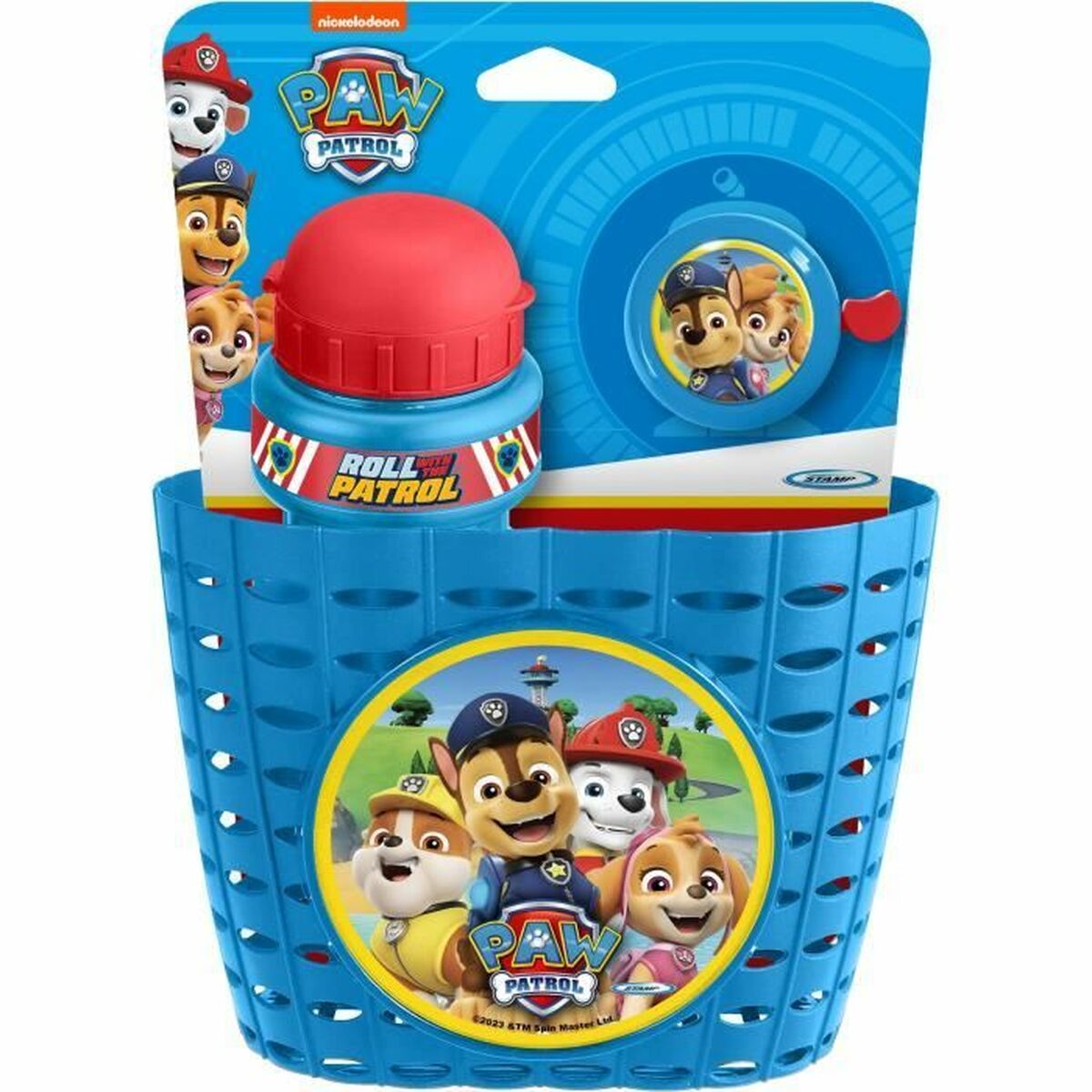 Accessories set The Paw Patrol Children’s Bike Blue Red 3 Pieces