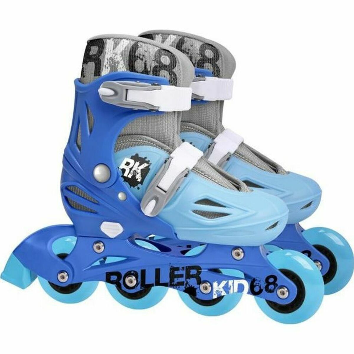Inline Skates Stamp Blue Inline Skates Stamp Blue