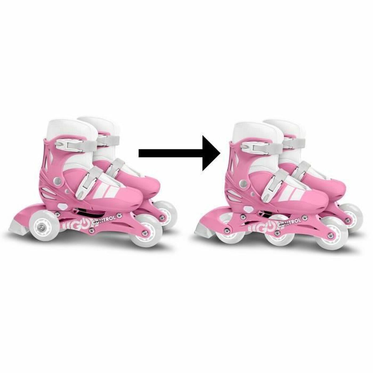 Inline Skates Stamp Pink (2 Units)