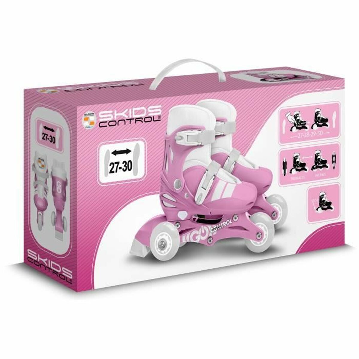 Inline Skates Stamp Pink (2 Units)