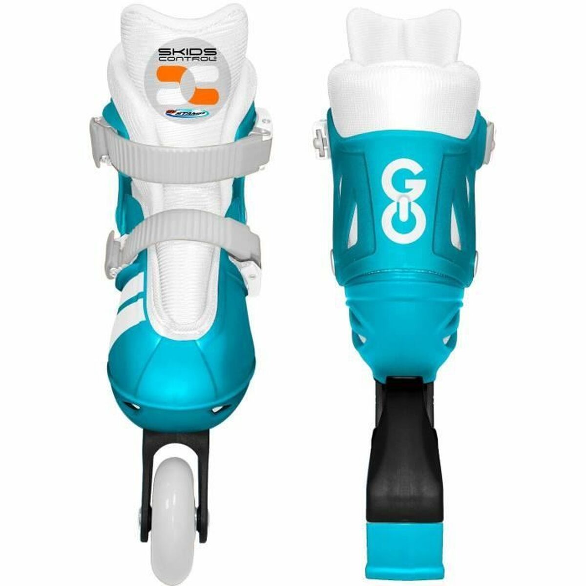 Inline Skates Stamp Blue