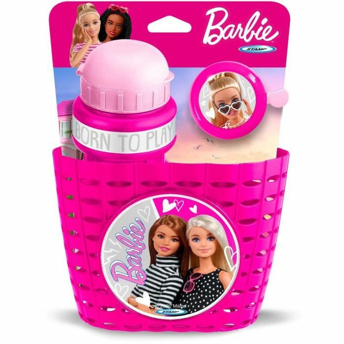 Children’s Bike Basket Mattel Barbie