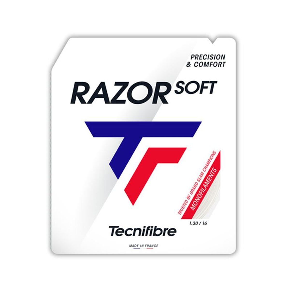 Racket string Tecnifibre Razor Soft White Racket string Tecnifibre Razor Soft White