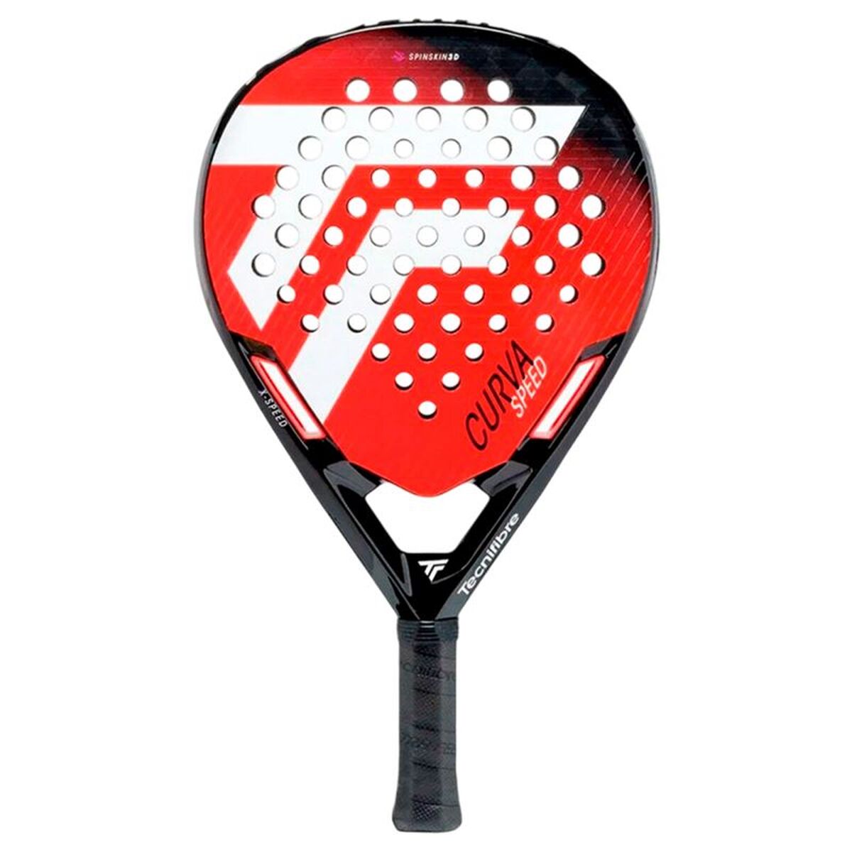 Padel Racket Tecnifibre Curva Speed Red Padel Racket Tecnifibre Curva Speed Red