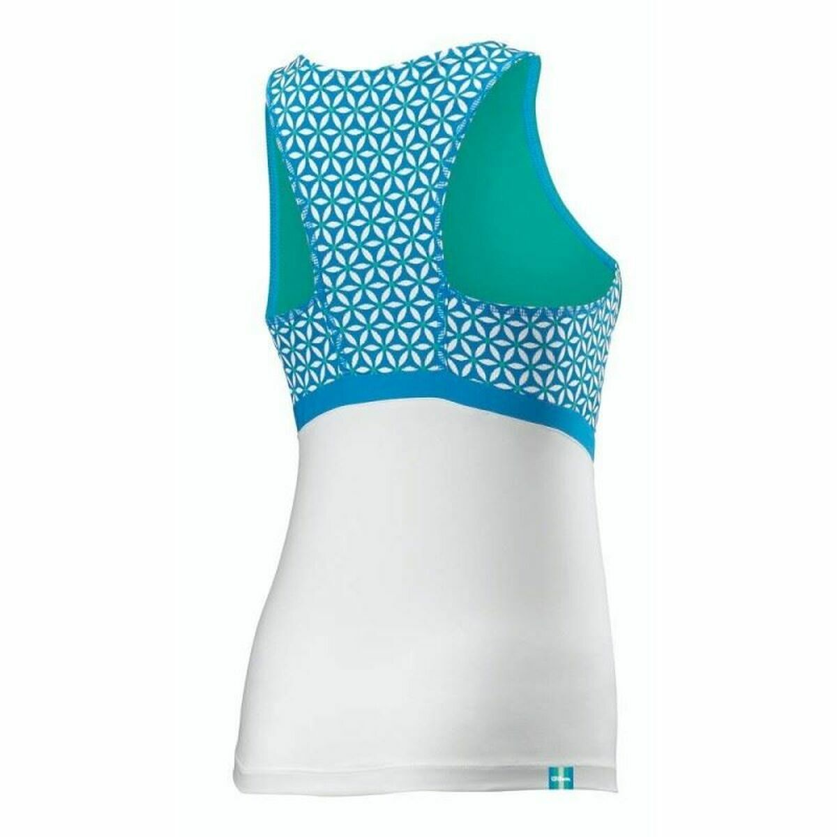 Tank Top Women Wilson Glamour Green Tennis Reversible (Refurbished C)