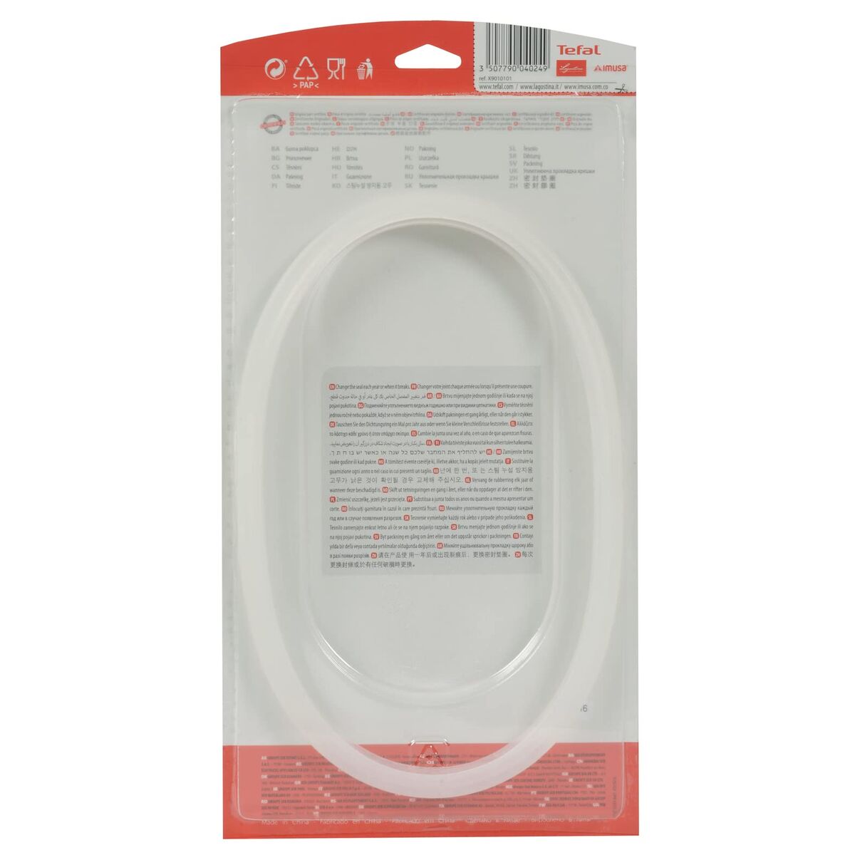 Gasket Set Tefal Stainless steel Plastic