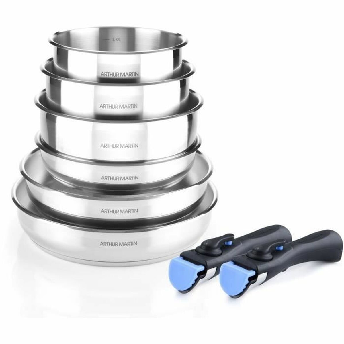 Cookware Arthur Martin AM5538 8 Pieces Cookware Arthur Martin AM5538 8 Pieces