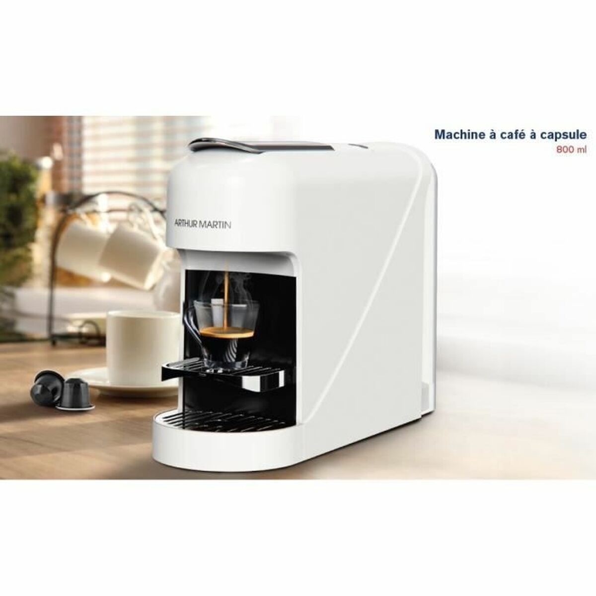 Capsule Coffee Machine Arthur Martin AMN230B