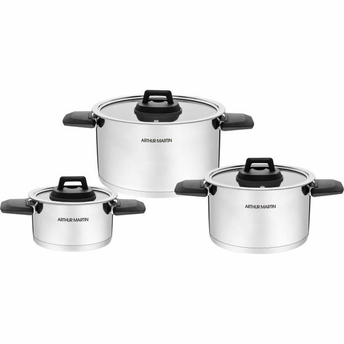 Cookware Arthur Martin AM6321 3 Pieces Cookware Arthur Martin AM6321 3 Pieces