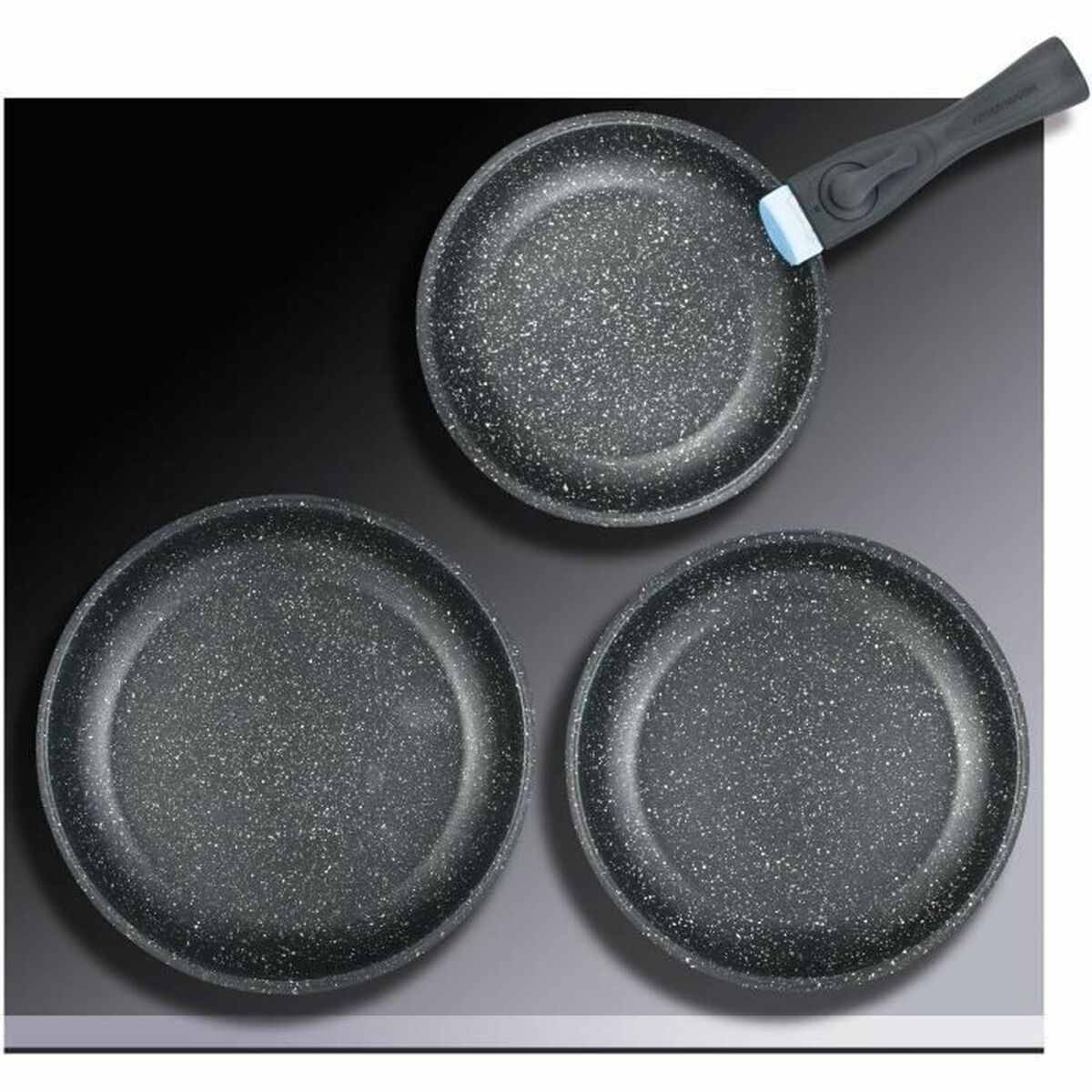 Pan Arthur Martin Terracotta Stainless steel Ø 24 cm Ø 20 cm Ø 26 cm (3 Units)