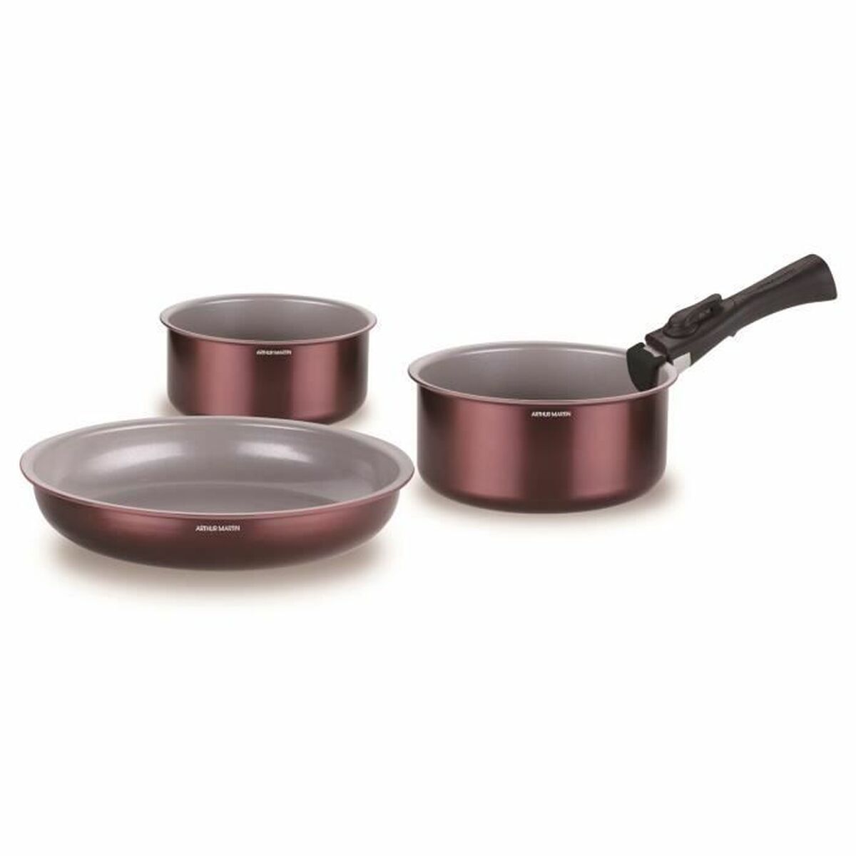 Cookware Arthur Martin AM2503 Maroon Cookware Arthur Martin AM2503 Maroon