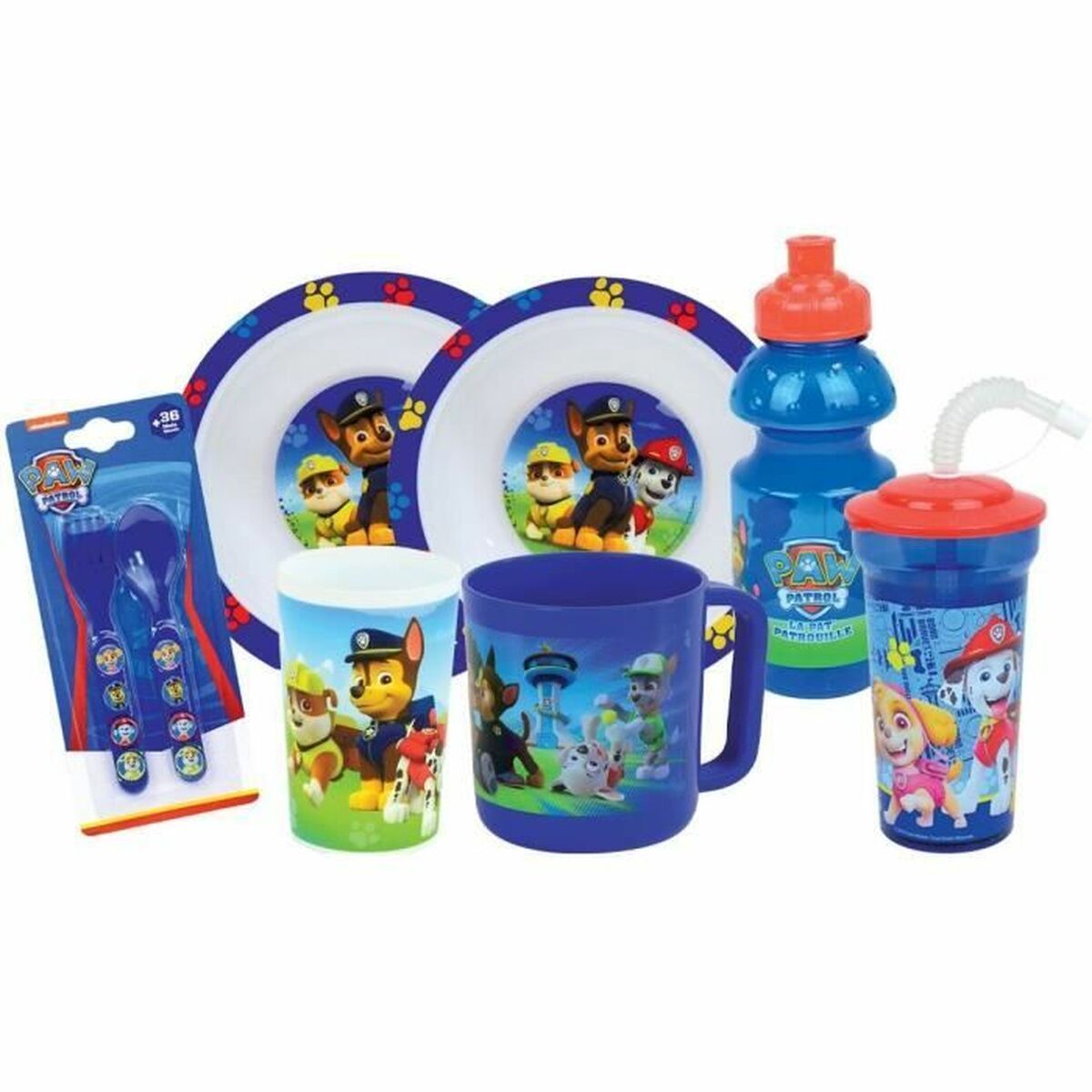 Dinnerware Set Fun House PAW PATROL Dinnerware Set Fun House PAW PATROL