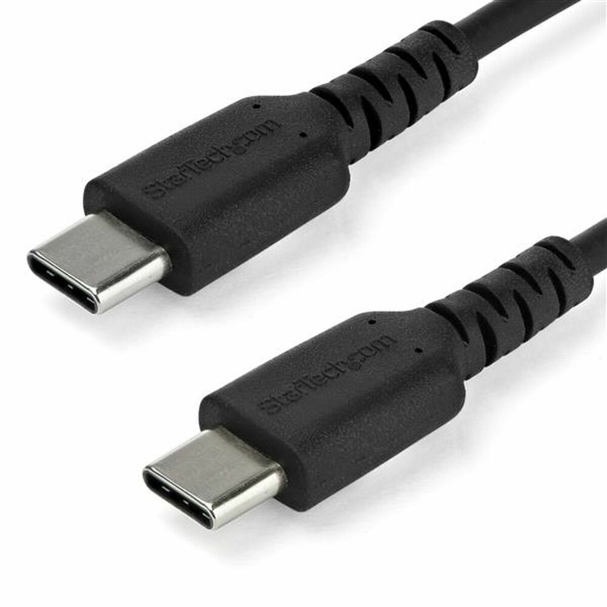 Cable USB C Startech RUSB2CC2MB Black 2 m Cable USB C Startech RUSB2CC2MB Black 2 m