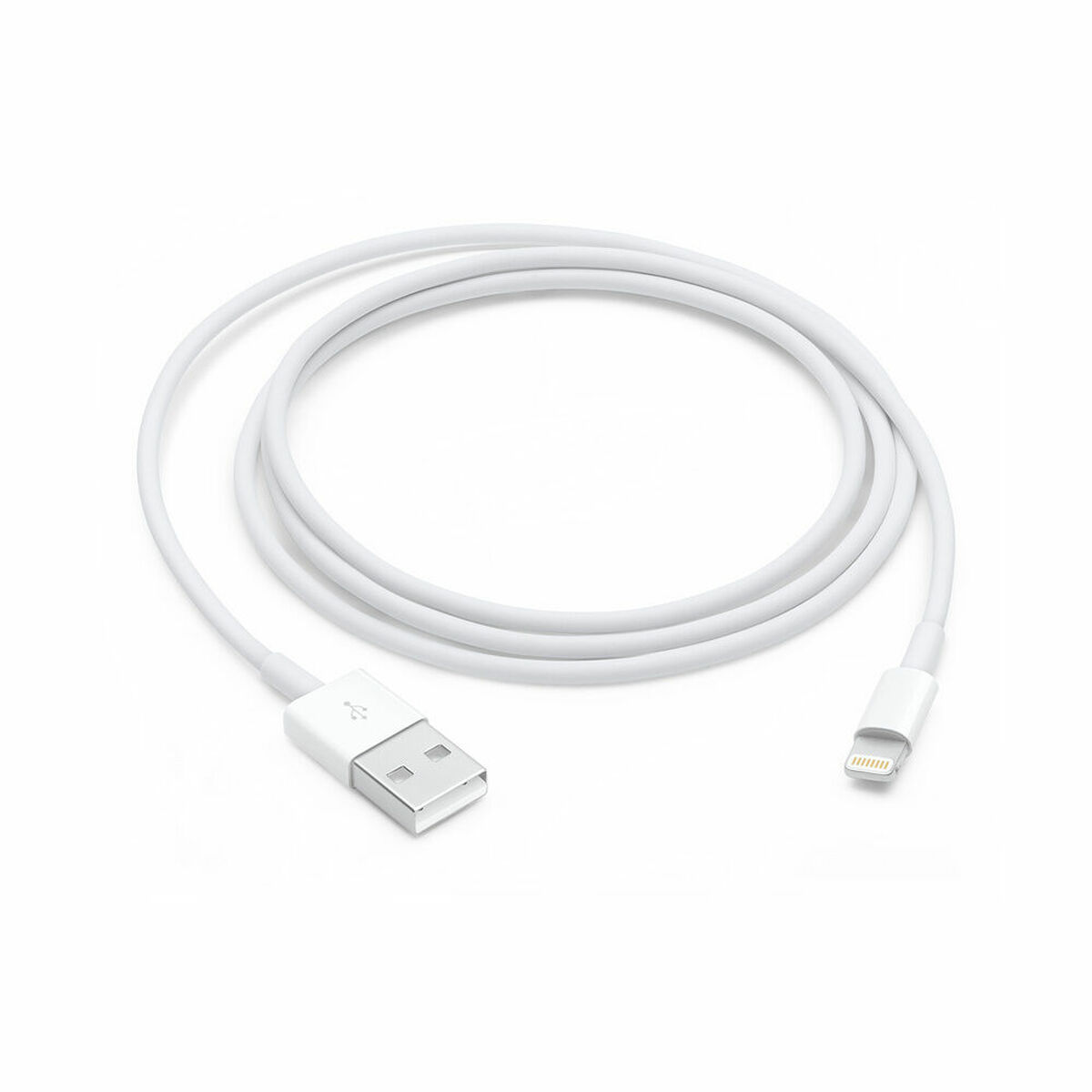 USB to Lightning Cable Apple MXLY2ZM/A White 1 m (1 Unit)