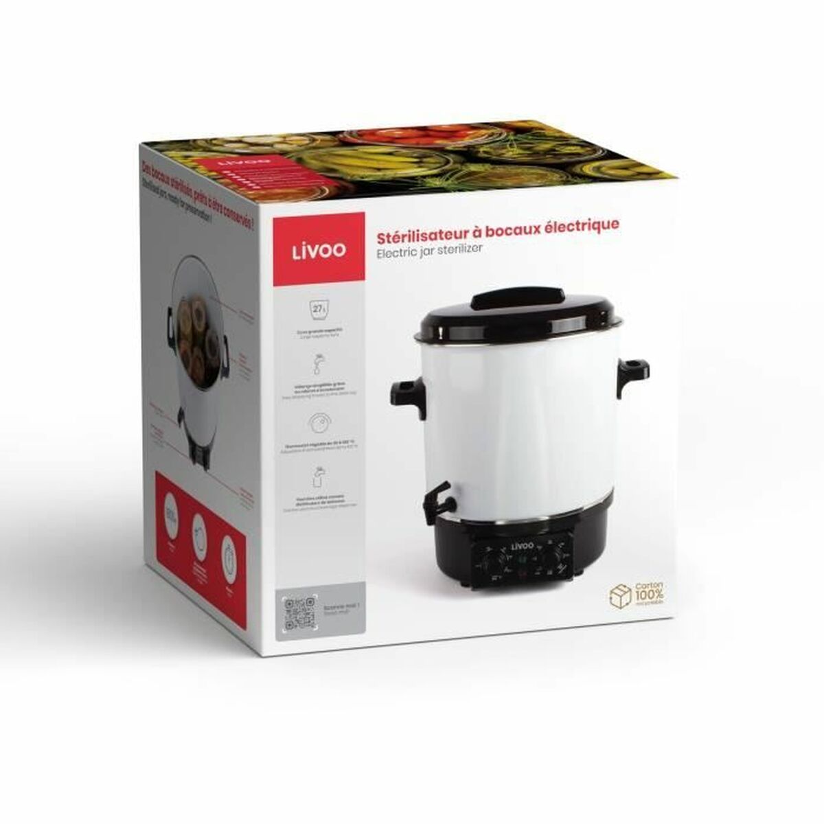 Pressure cooker Livoo Metal