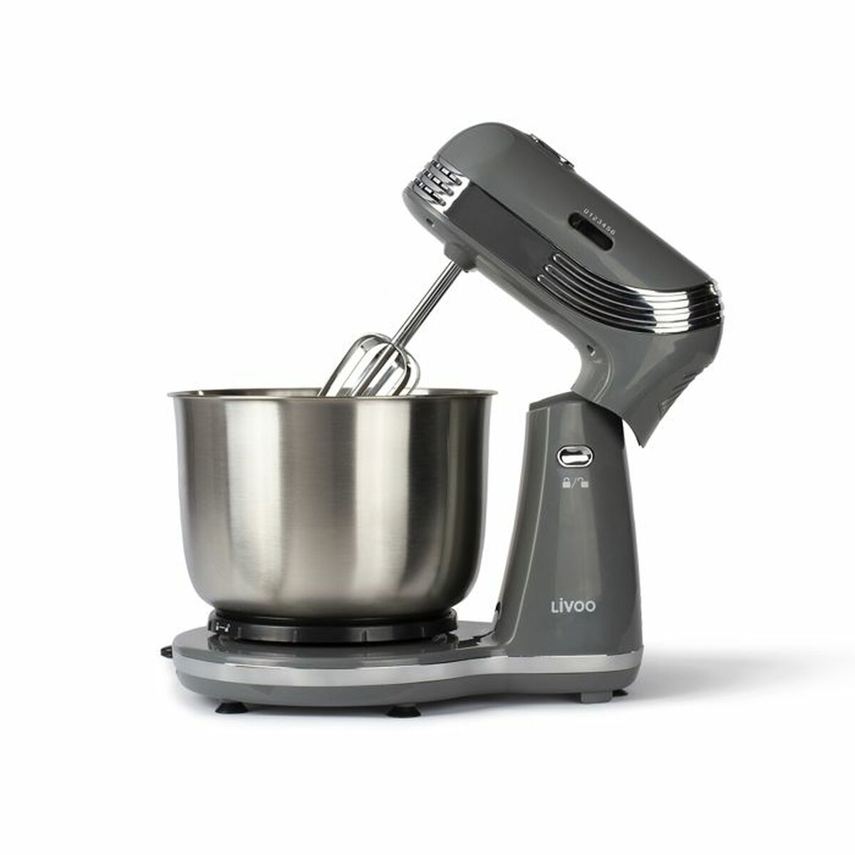 Food Processor Livoo DOP137G Grey 1000 W 3 L