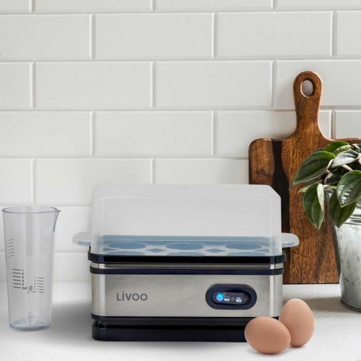 Egg boiler Livoo DOC290 Steel 400 W