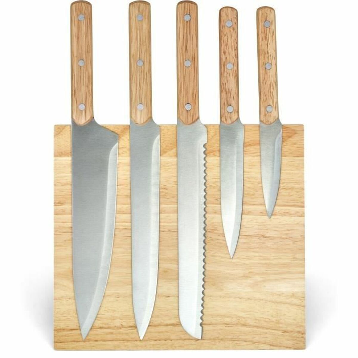 Knife Set Livoo Steel Stainless steel (5 Units)