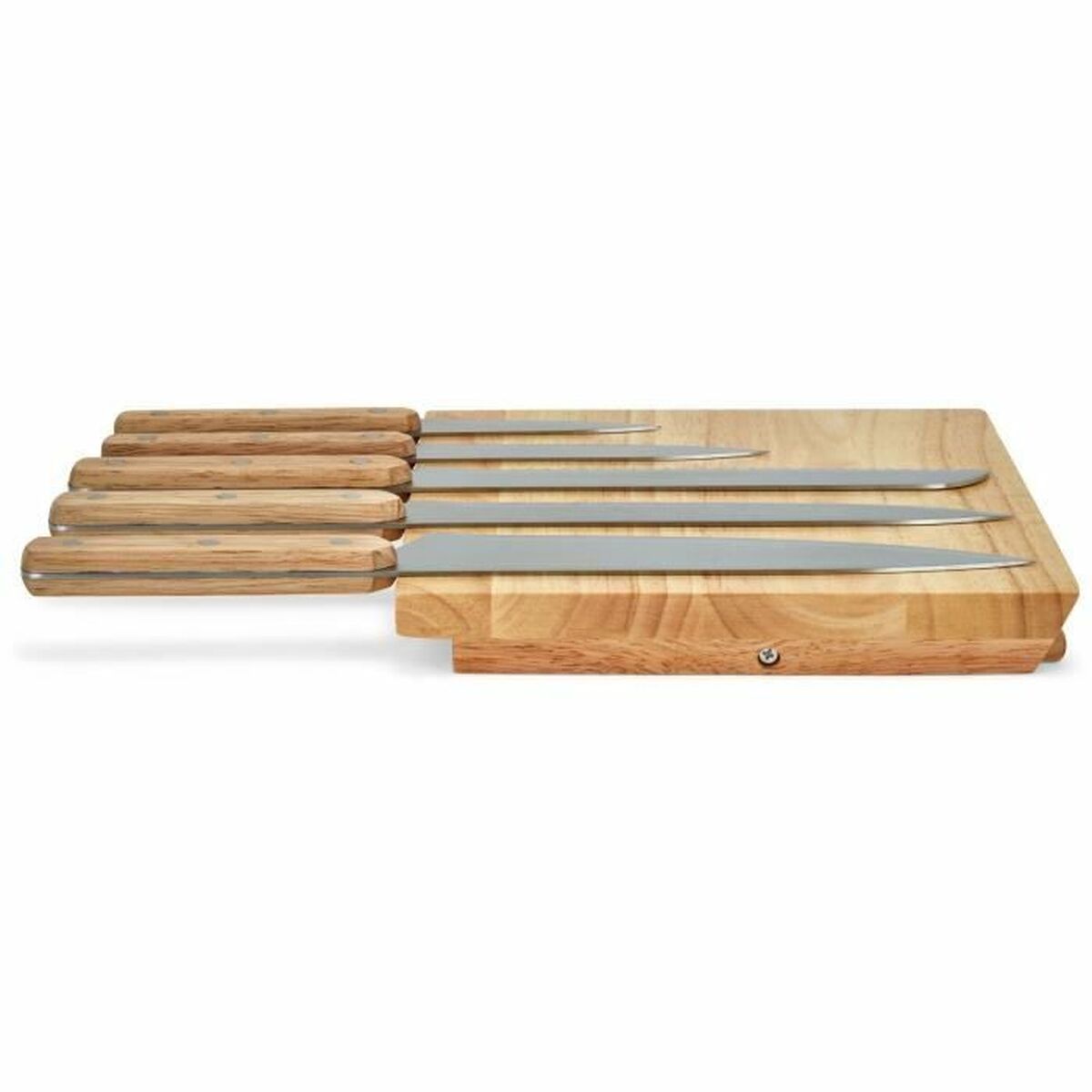 Knife Set Livoo Steel Stainless steel (5 Units)