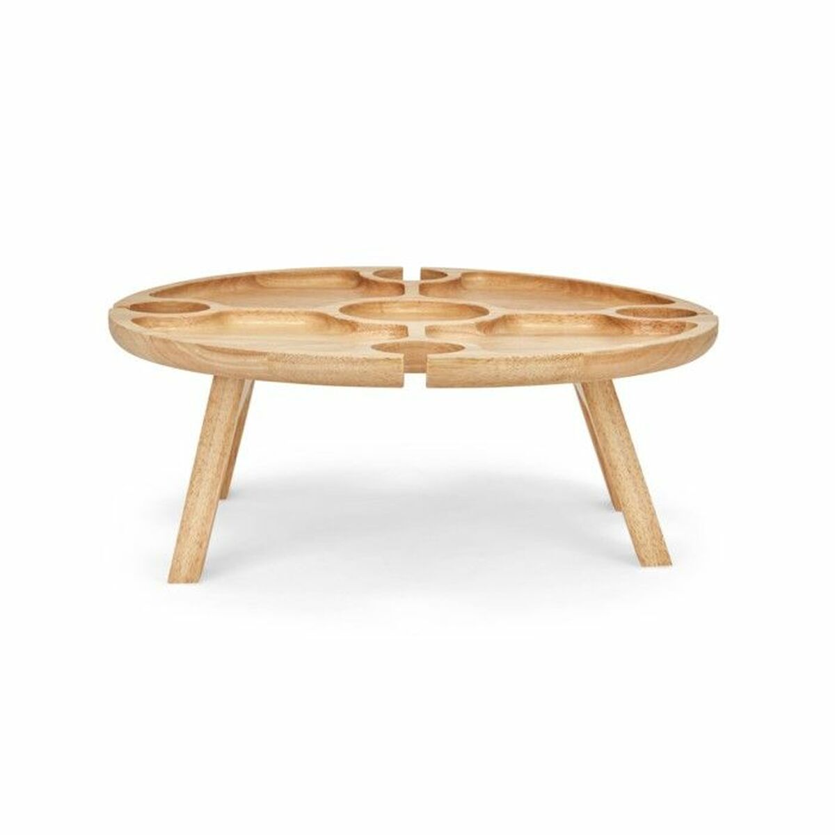 Snack tray Livoo MES150 Beige Circular