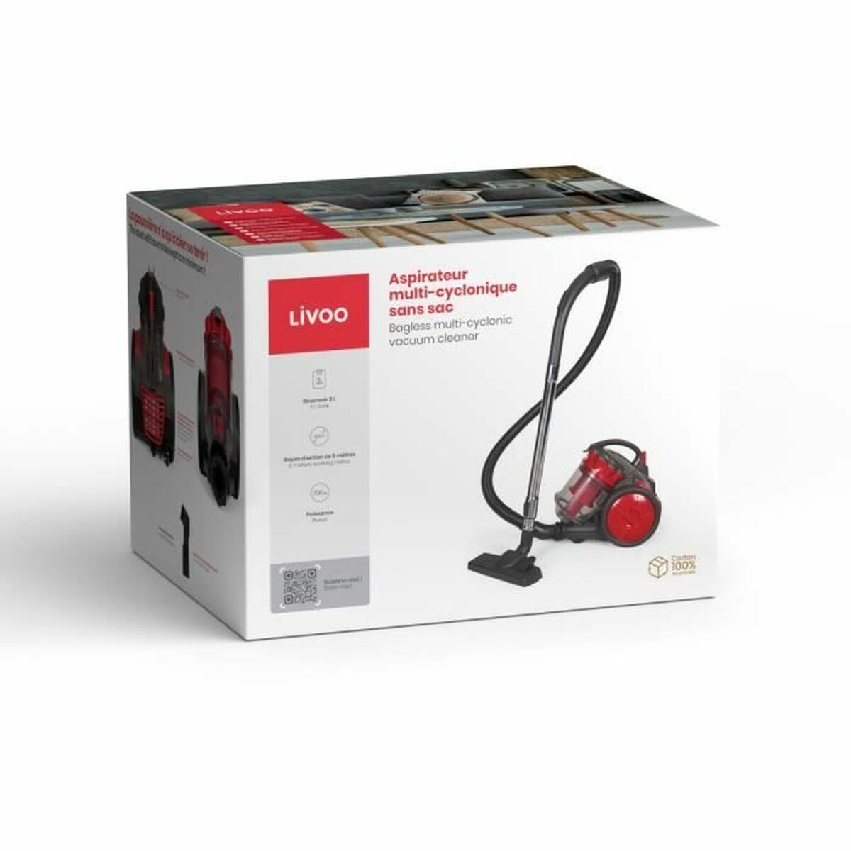 Extractor Livoo Red 700 W