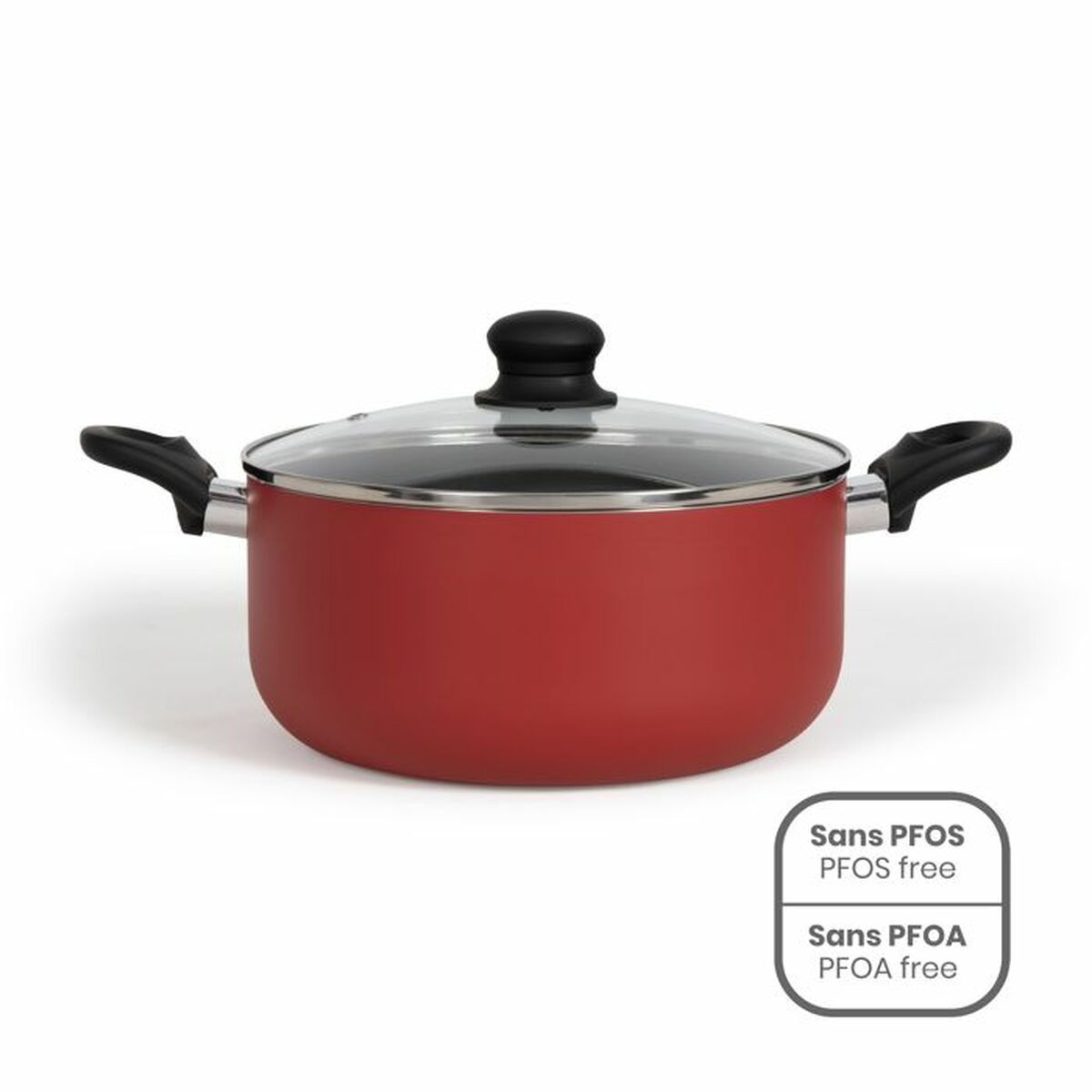 Casserole Livoo Red 24 cm 4 L