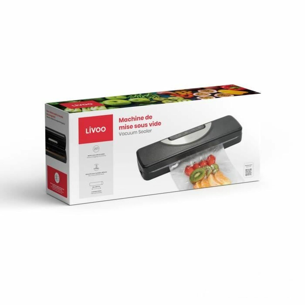 Vacuum-sealed packaging Livoo