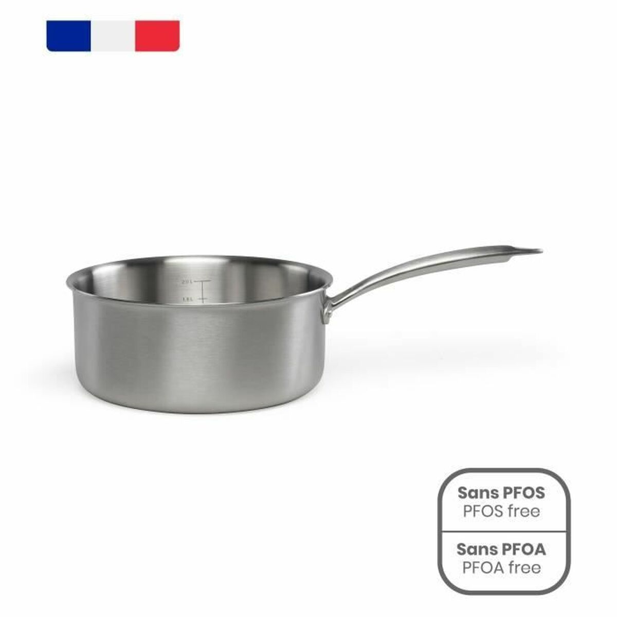 Saucepan Livoo Steel Stainless steel Ø 20 cm