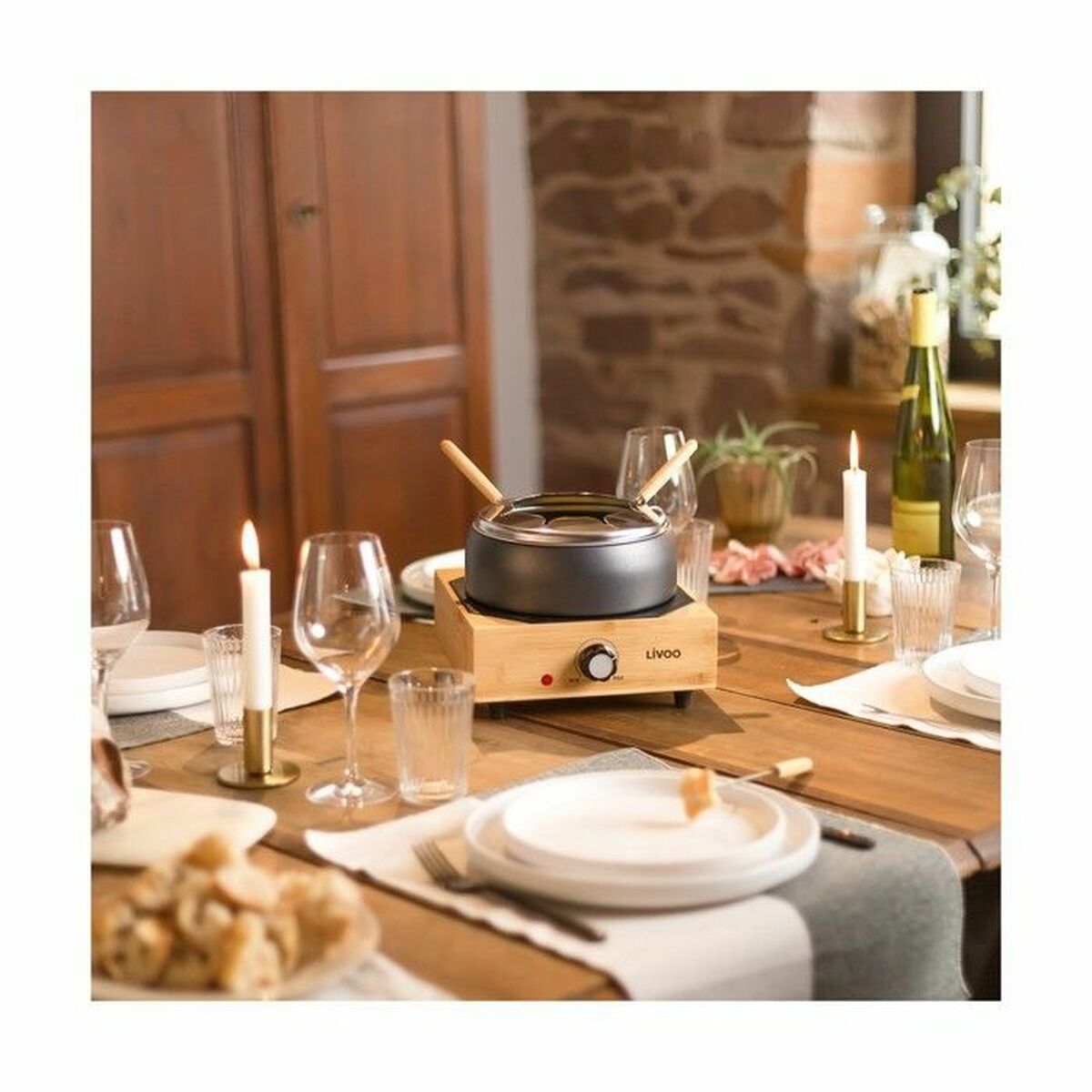 Fondue Livoo DOC287 800 W 2 L 8 persons