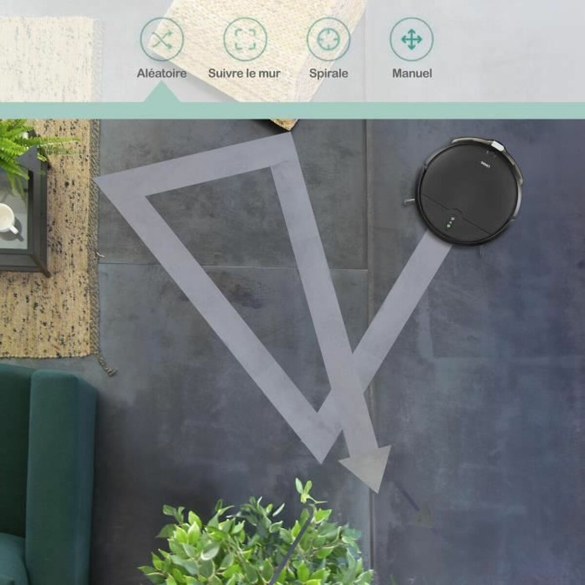 Robot Vacuum Cleaner Livoo DOH145 WASH’UP