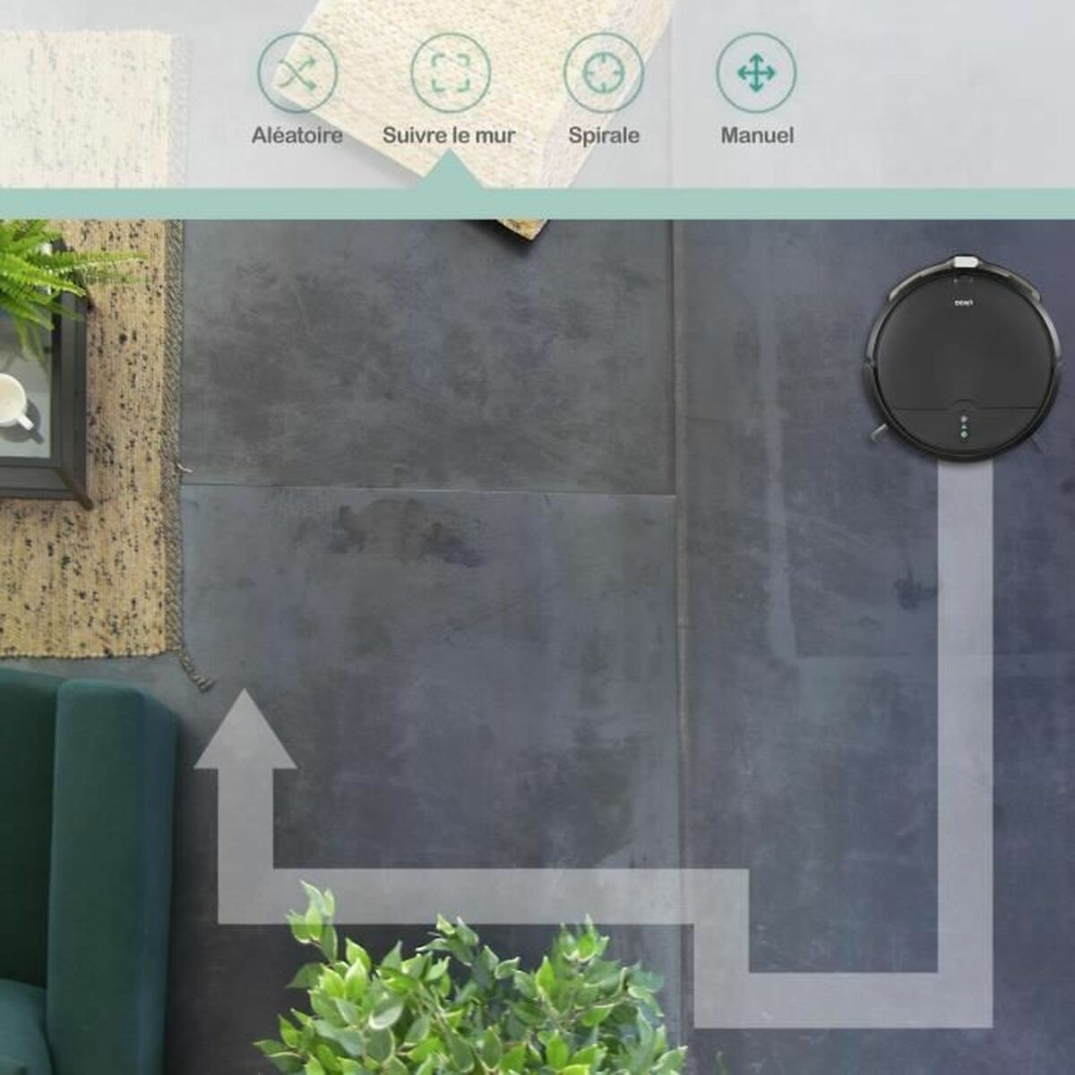 Robot Vacuum Cleaner Livoo DOH145 WASH’UP