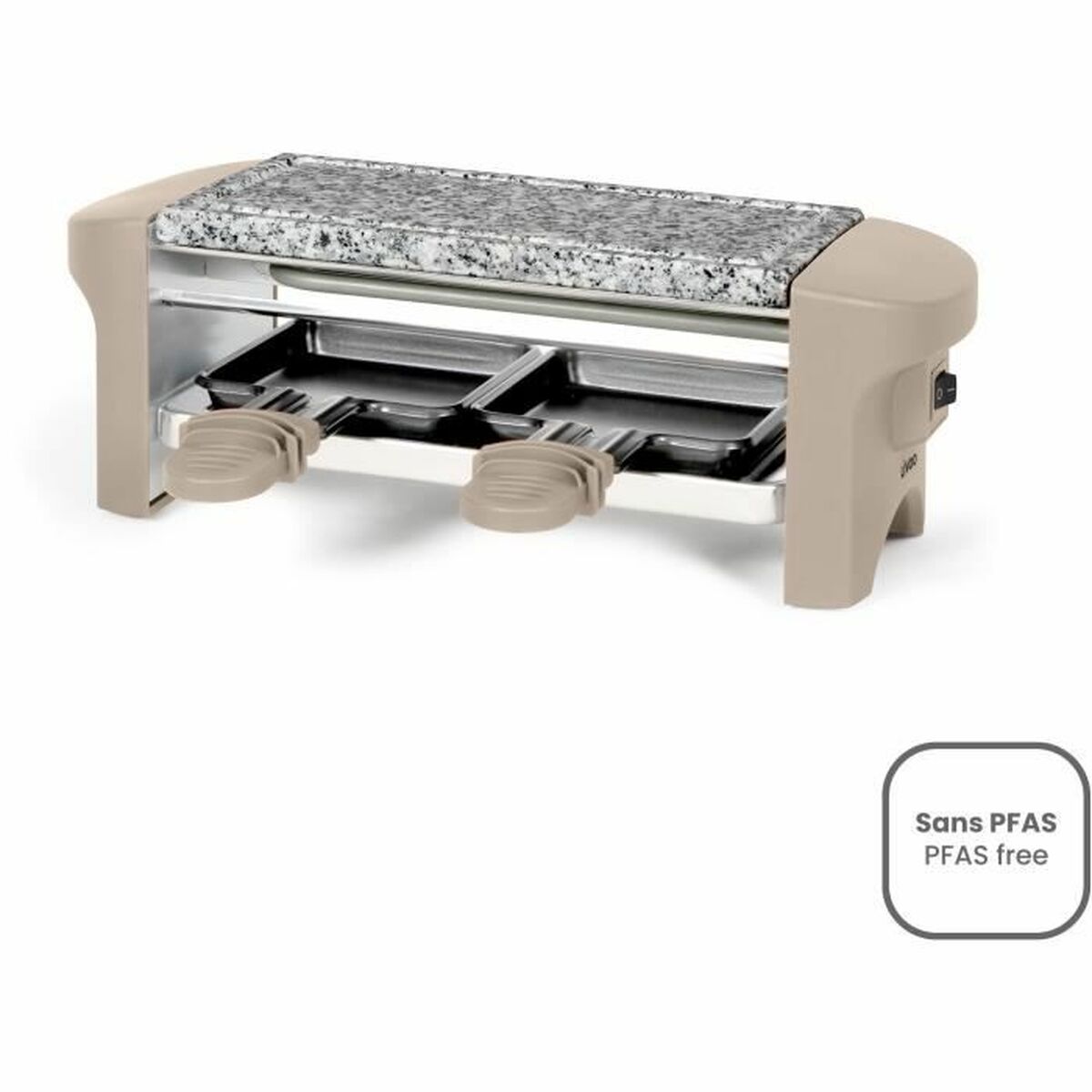 Raclette Livoo Grey Taupe 350 W