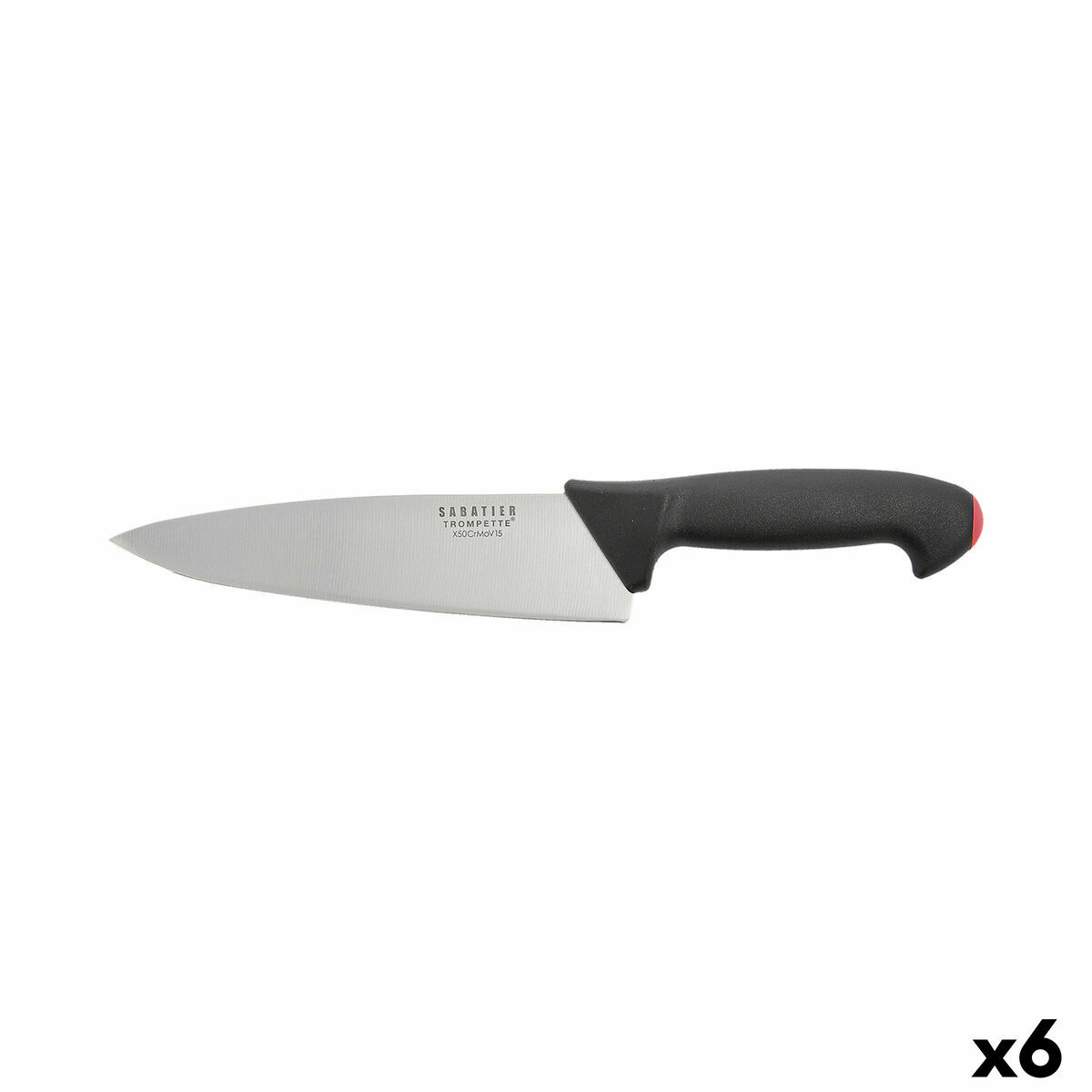 Chef’s knife Sabatier Pro Tech Steel Metal 20 cm (Pack 6x)