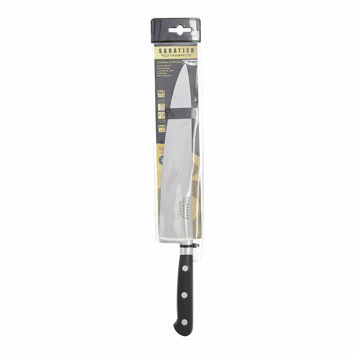 Chef’s knife Sabatier Origin Steel Metal 25 cm (Pack 6x)