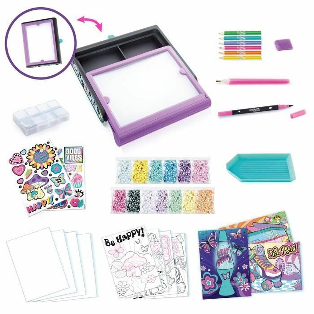 Playset Canal Toys Diamant’Art Lighted Case