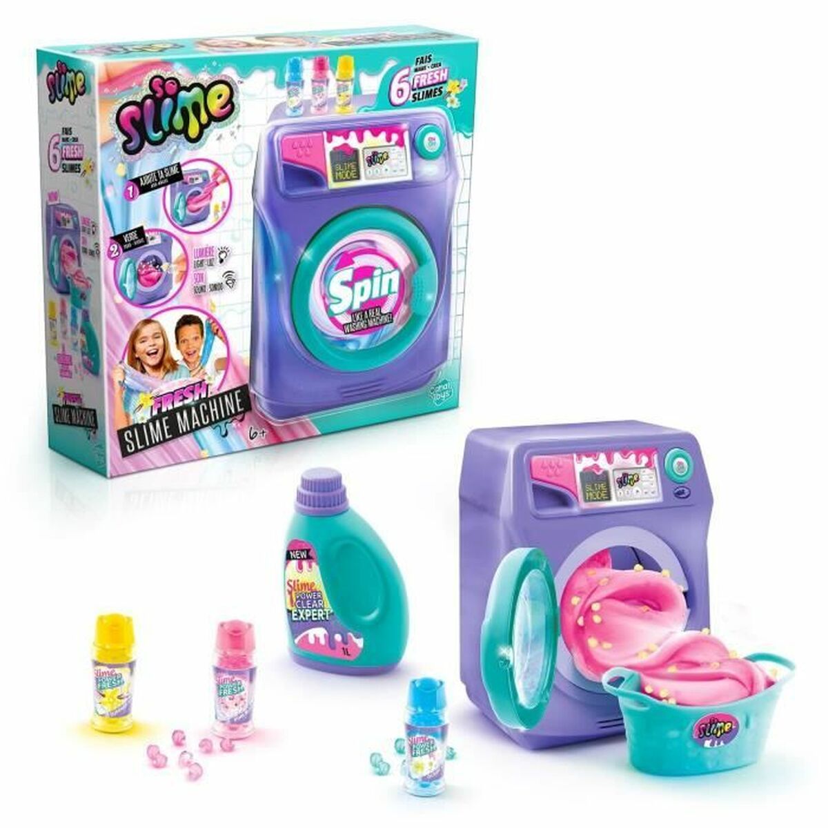 Slime Canal Toys Washing Machine Fresh Scented Purple Slime Canal Toys Washing Machine Fresh Scented Purple