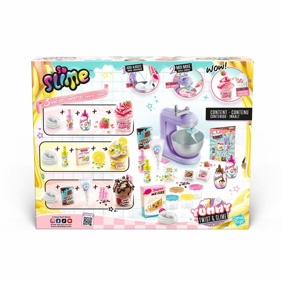 Modelling Clay Game Canal Toys Slime Yummy
