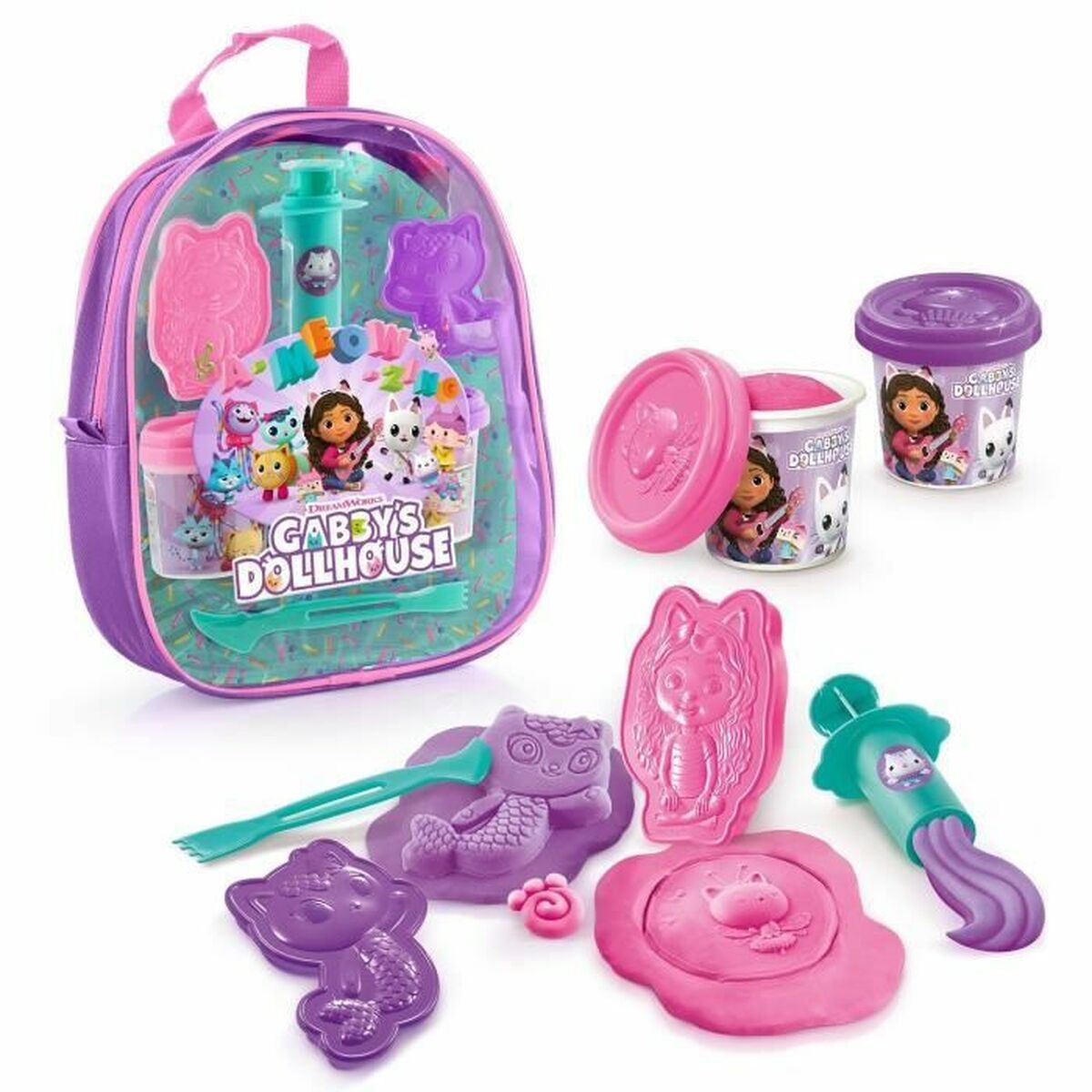 Modelling Clay Game Canal Toys GabbyÂ´s Dollhouse Pink