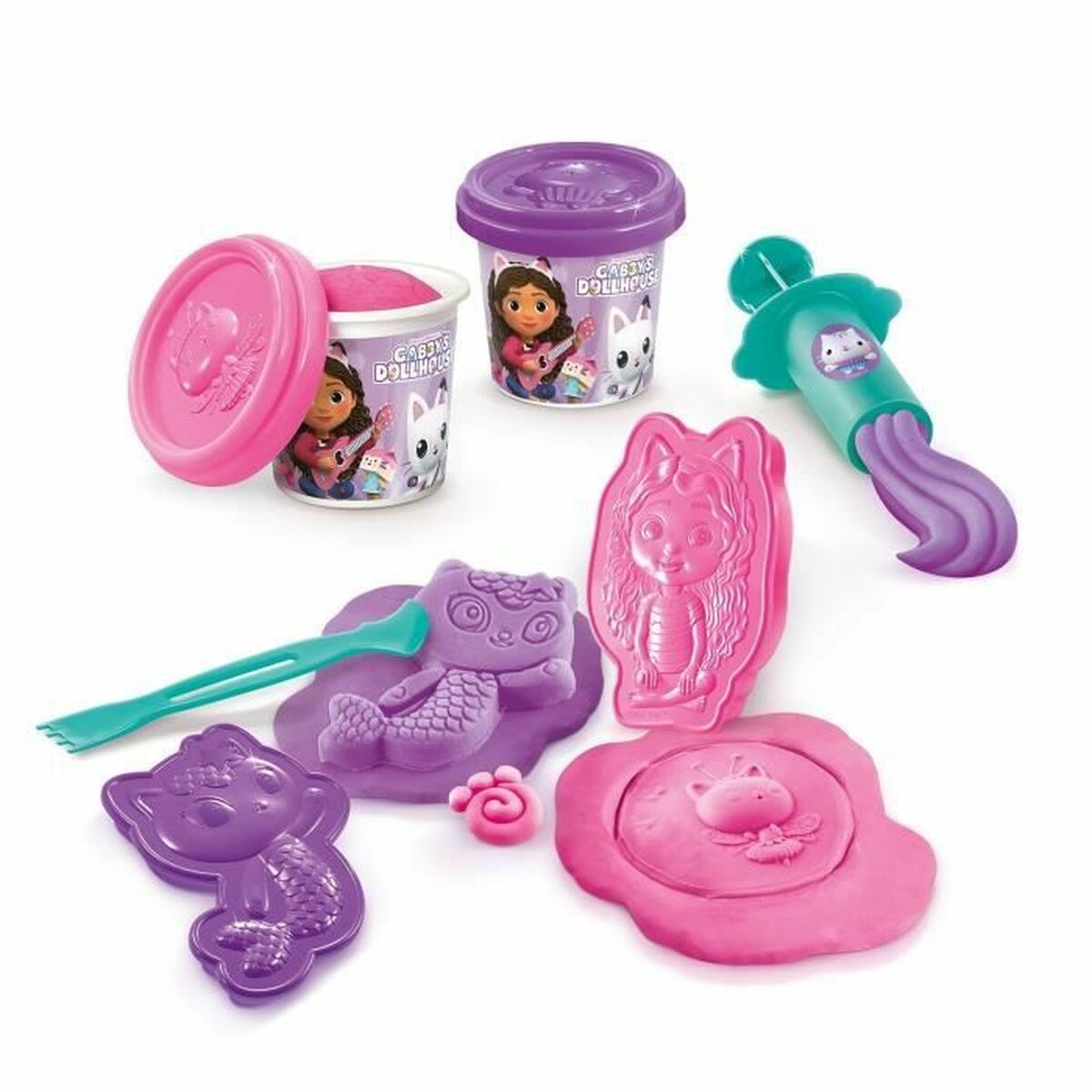 Modelling Clay Game Canal Toys GabbyÂ´s Dollhouse Pink