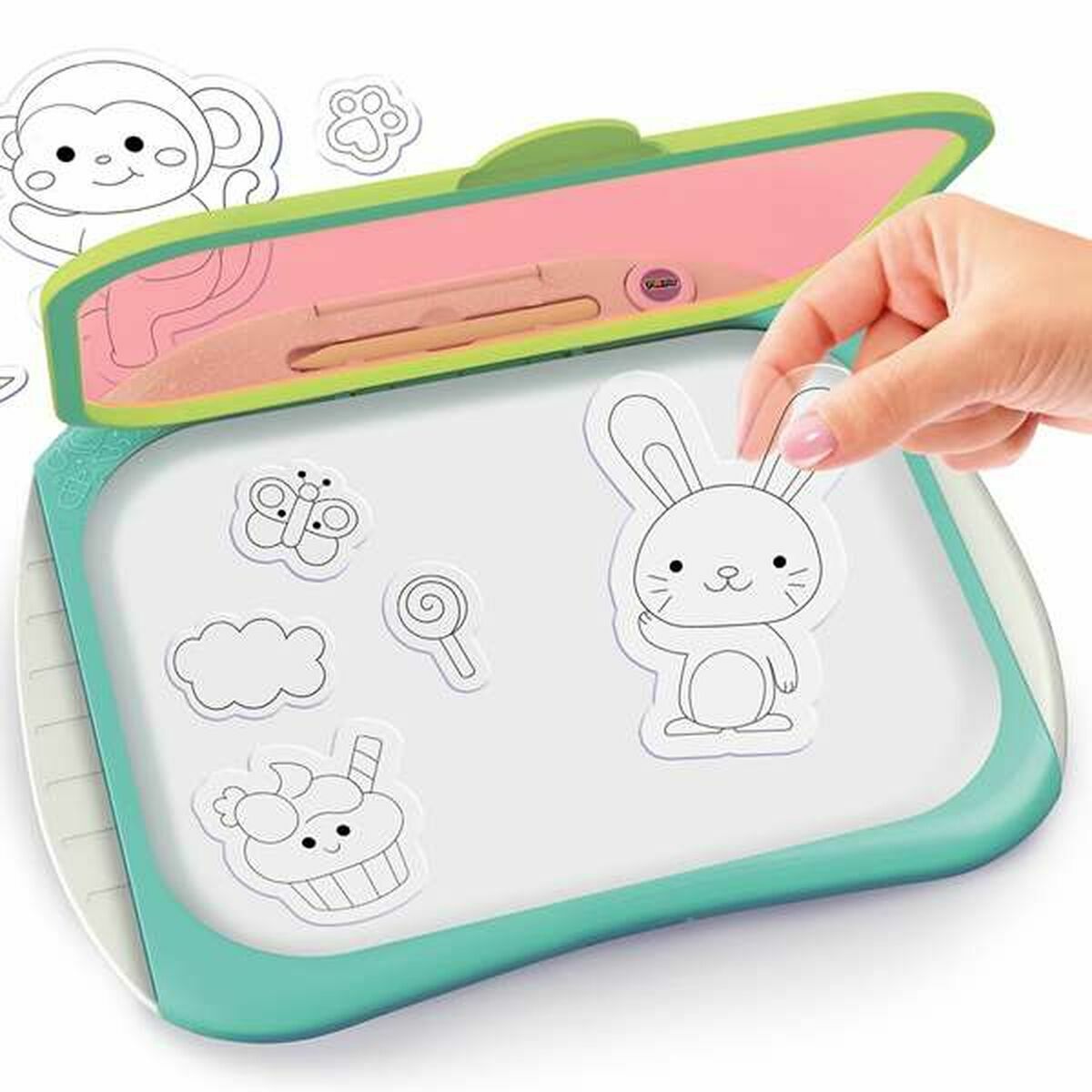 2 in 1 Board Canal Toys Doodle Copy Blue Plastic 40 x 33 x 6 cm